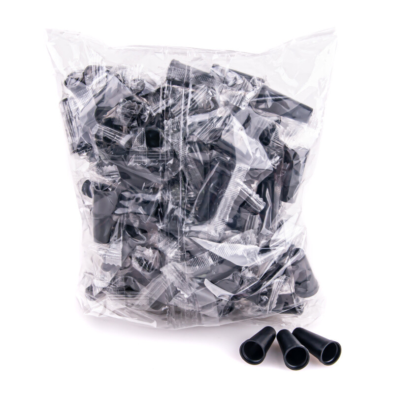 Hygiene Mouthpiece Just Black 3 cm OUT 90 pcs