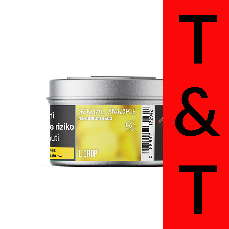 Hookah Tobacco Social Smoke L Drop 200 g
