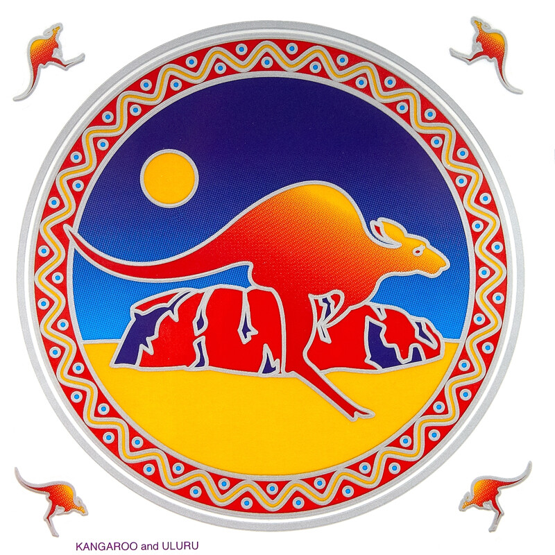 Mandala Sunseal L Kangaroo Uluru