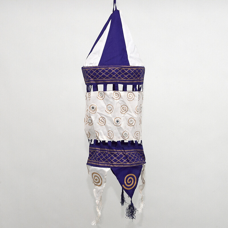 Paper Lantern Lampshade Bharata Blue