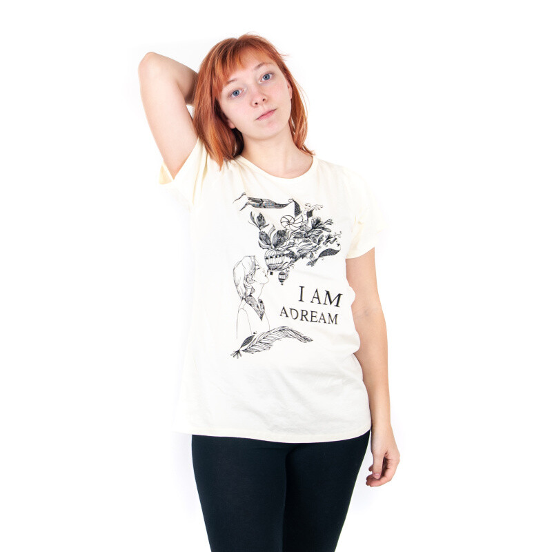 T-shirt Ladies' DREAM L Beige