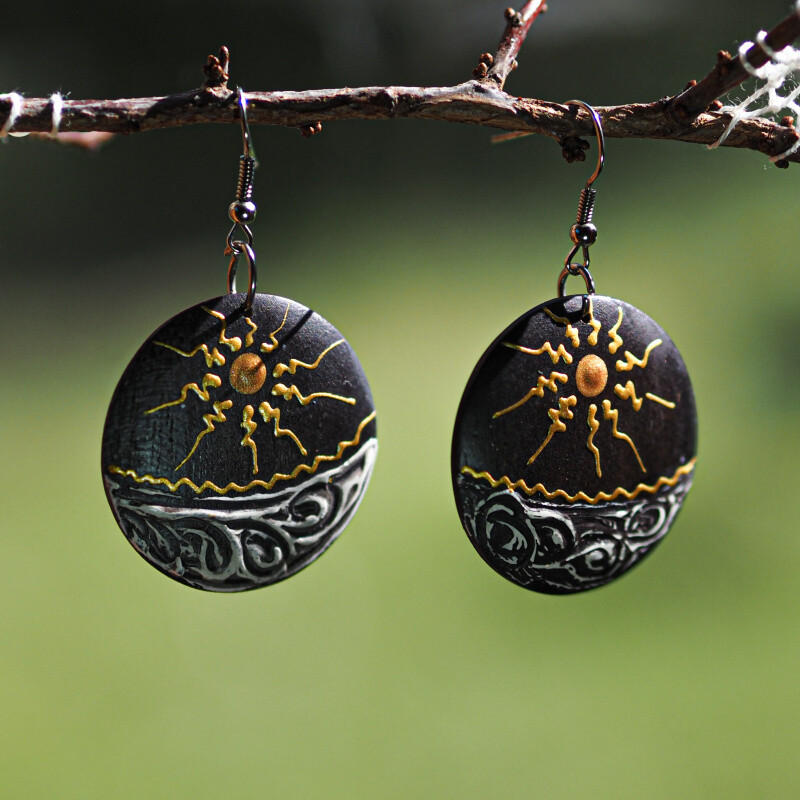 Earrings Art Tika 09