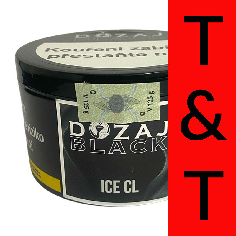 Hookah Tobacco Dozaj Black Ice Cl 125 g