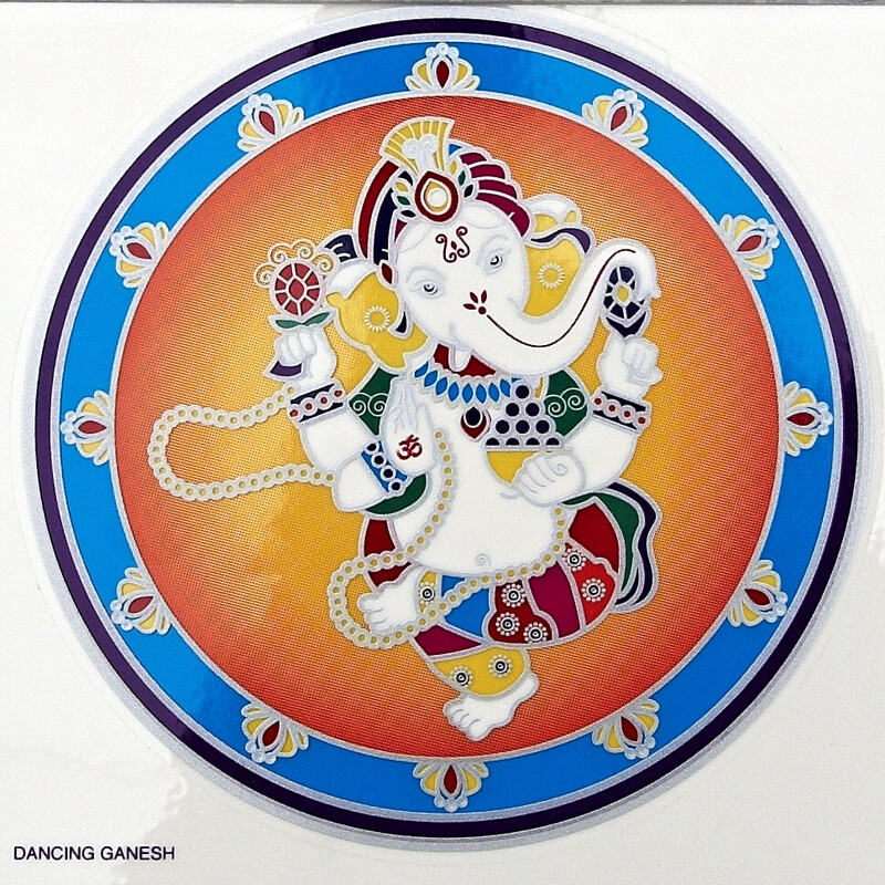 Mandala Sunseal L Dancing Ganesh