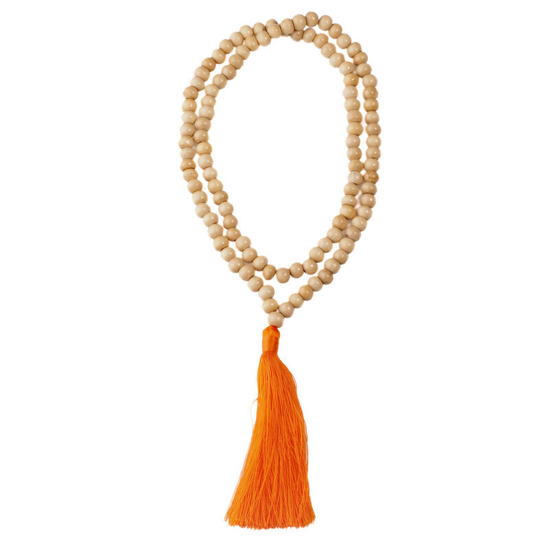 Japa Mala Plain 09 mm Orange