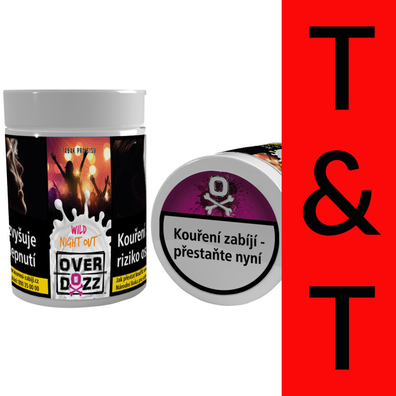 Hookah Tobacco Overdozz Wild Night Out 50 g