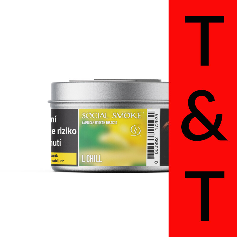 Hookah Tobacco Social Smoke L Chill 200 g