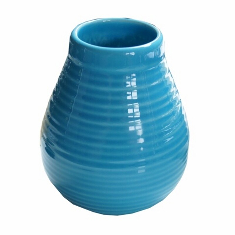 Calabash Ceramic YERBA 350 ml Blue