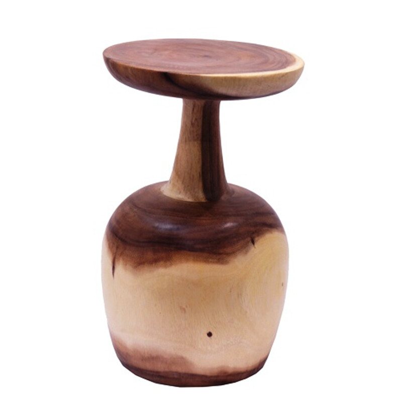 Wooden Stool Claret Duo Color
