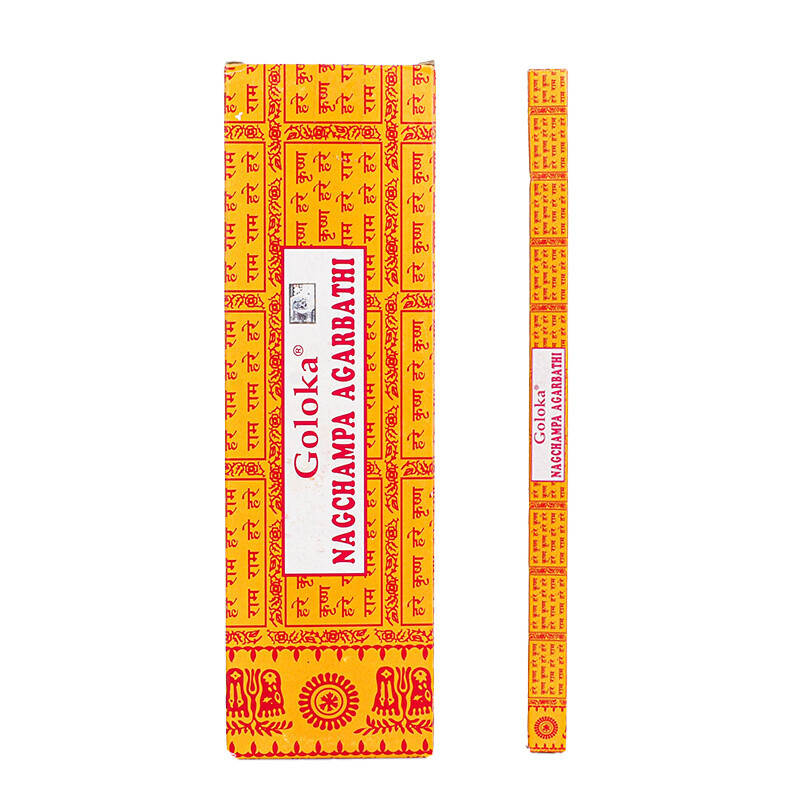 Indian Incense Sticks Goloka Nag Champa 8 pcs
