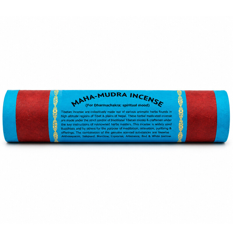 Tibetan Incense Sticks Leaves Maha-Mudra