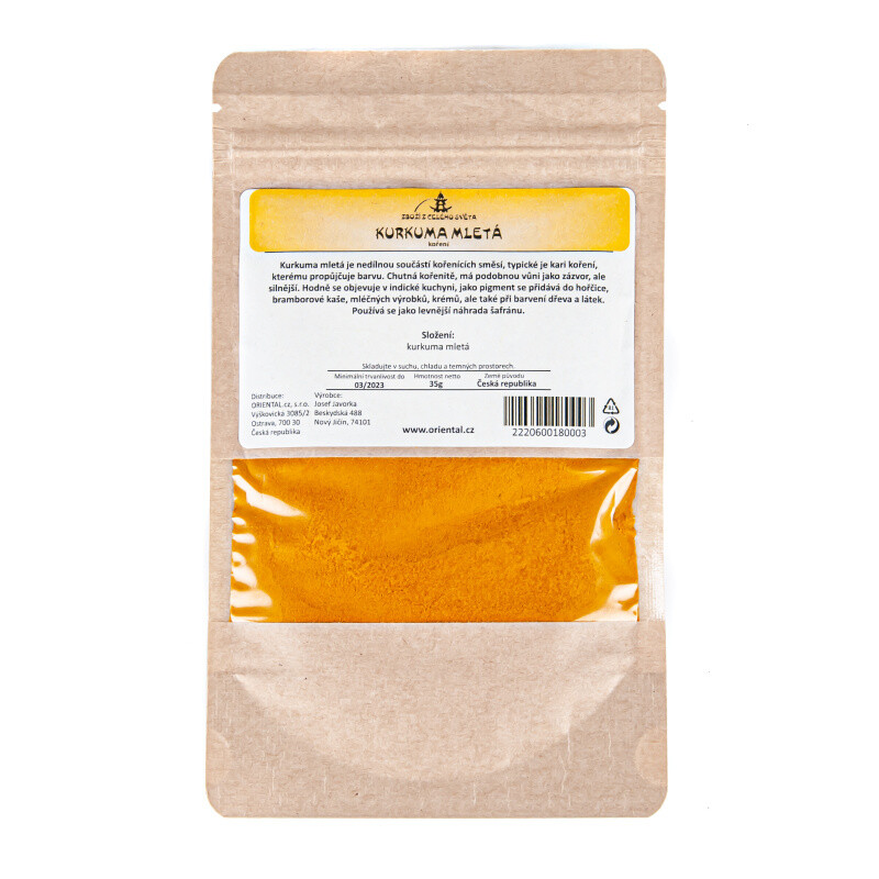 Spice - Milled Turmeric 35 g
