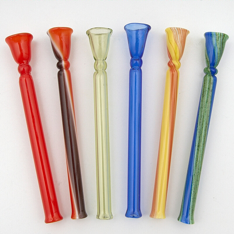 Glass Pipe Coloured Frutta 9 cm