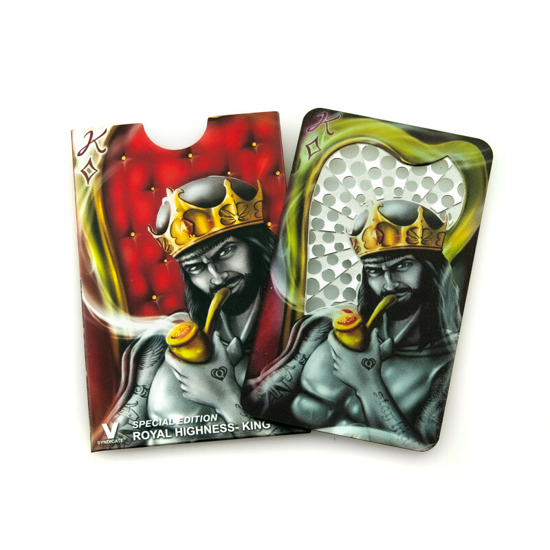 Grinder Credit Card Royal Highness King