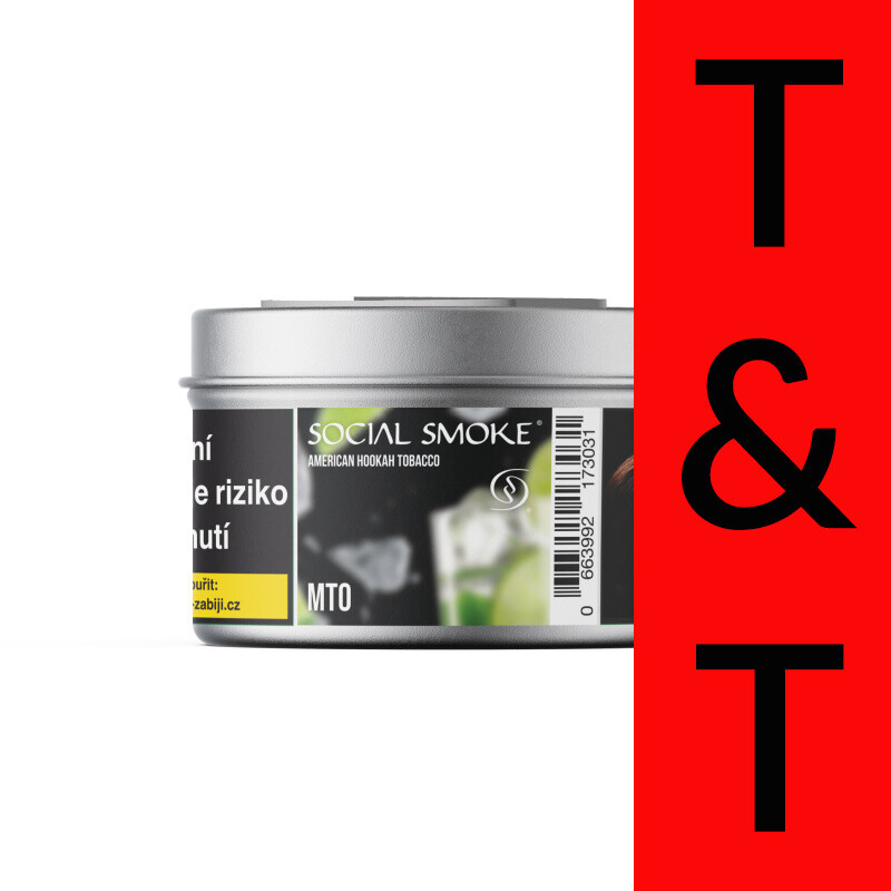 Hookah Tobacco Social Smoke MTO 200 g