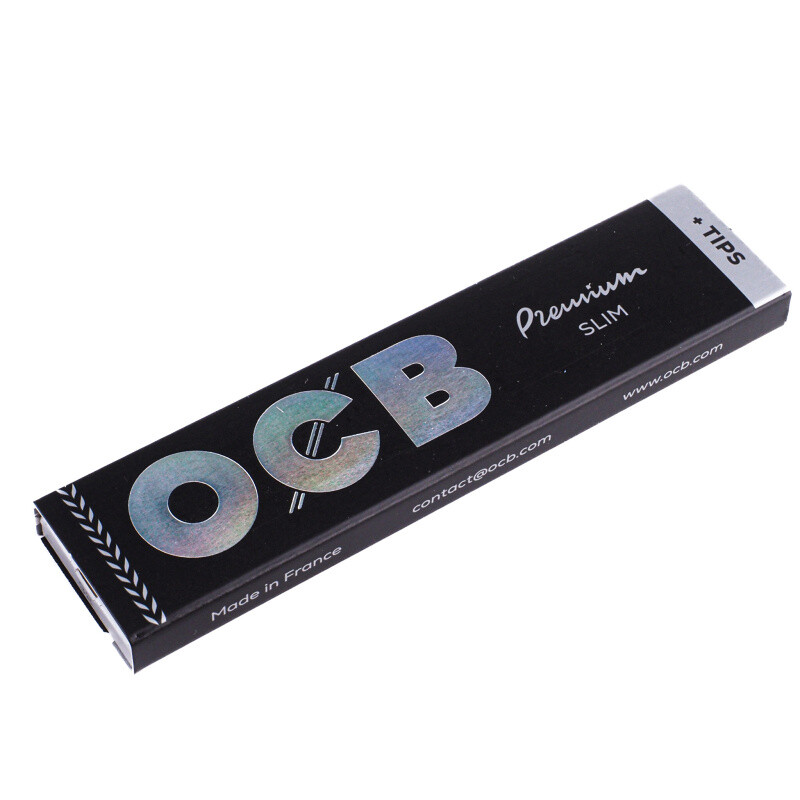 Cigarette Papers OCB Premium Slim KS Filters