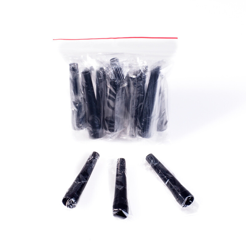 Hygiene Mouthpiece Just Black 6 cm IN 10 pcs