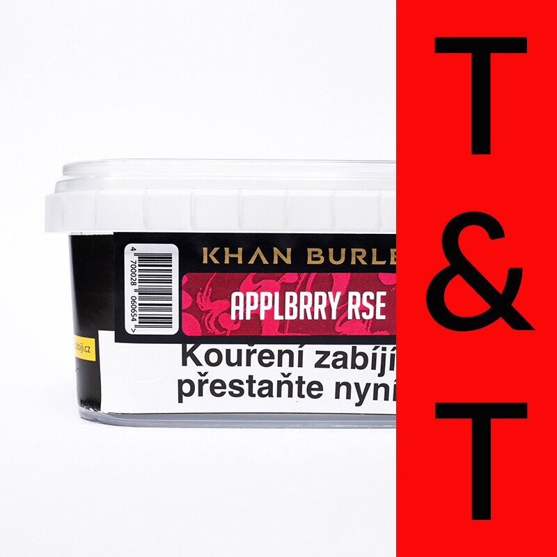 Hookah Tobacco Khan Burley Applbrry Rse 250 g