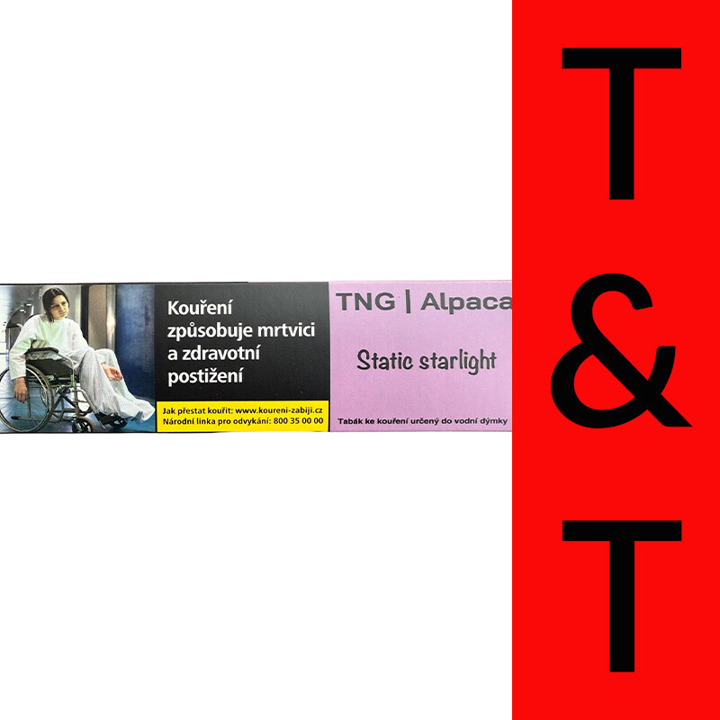 Hookah Tobacco TNG Alpaca Burley Static Starlight 250 g