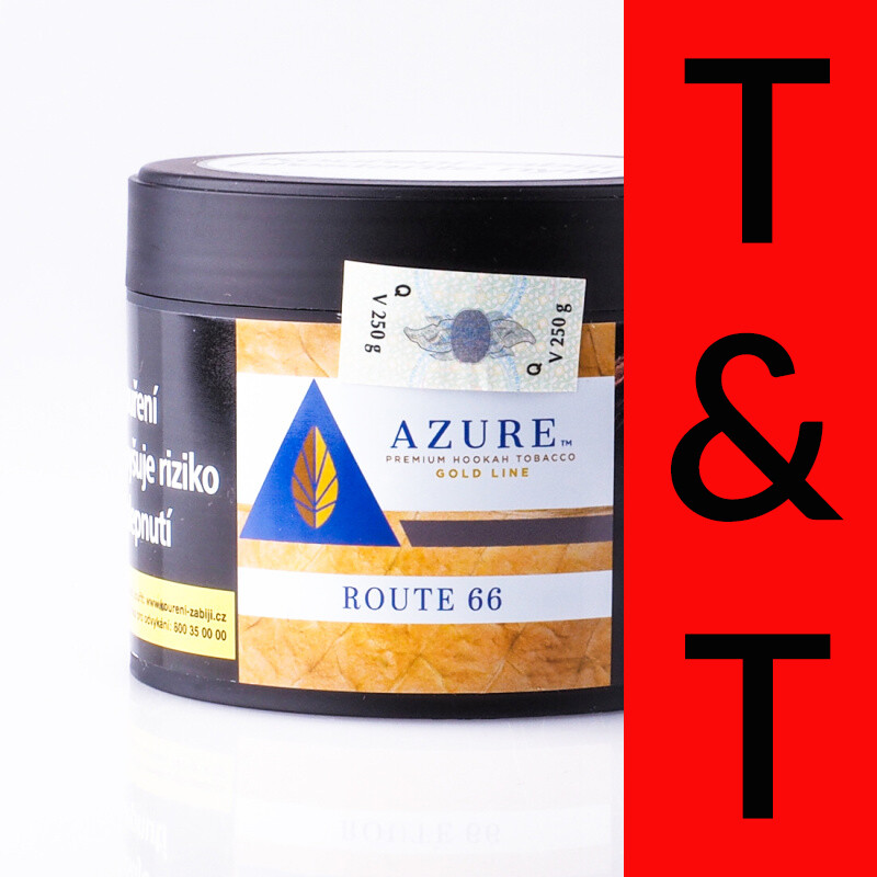 Hookah Tobacco Azure Gold Route 66 250 g