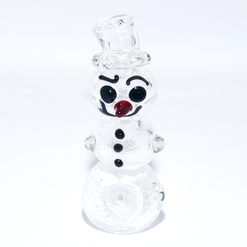 One-hitter Pyrex Snowman