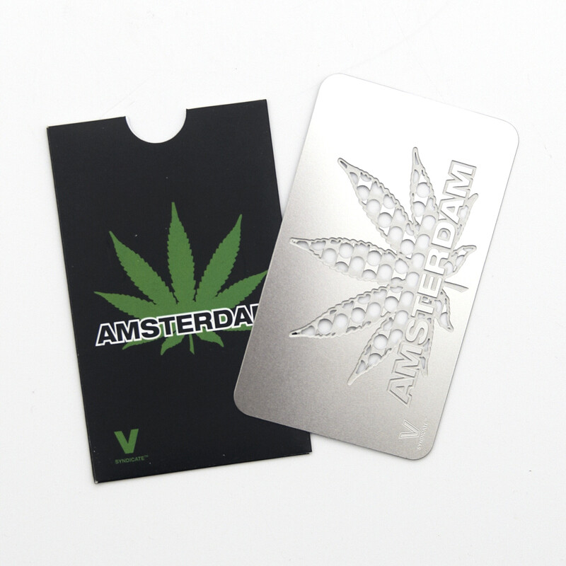Grinder Credit Card Leaf Amsterdam