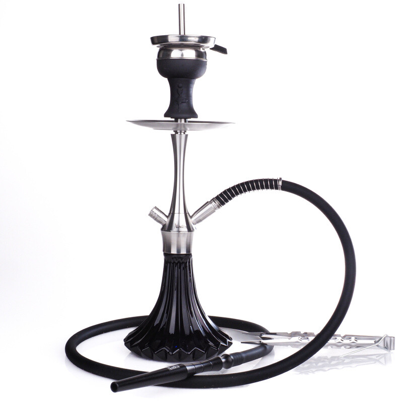 Hookah MVP A36 Silver Black Pattern