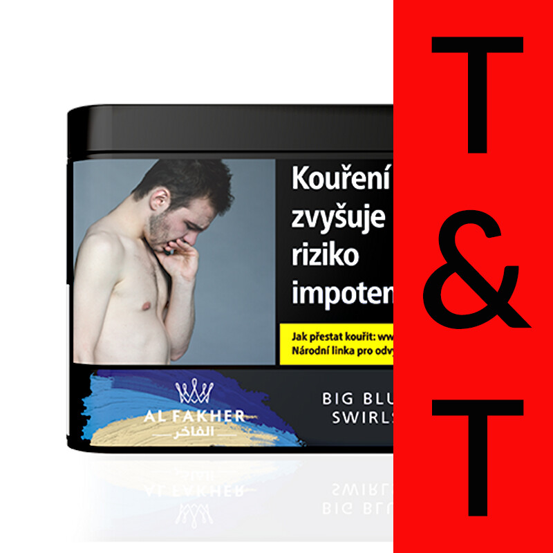 Hookah Tobacco Al Fakher Big Blue Swirls 200 g