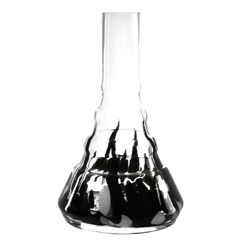 Hookah Base Kaya 630CE Black White Spot without thread
