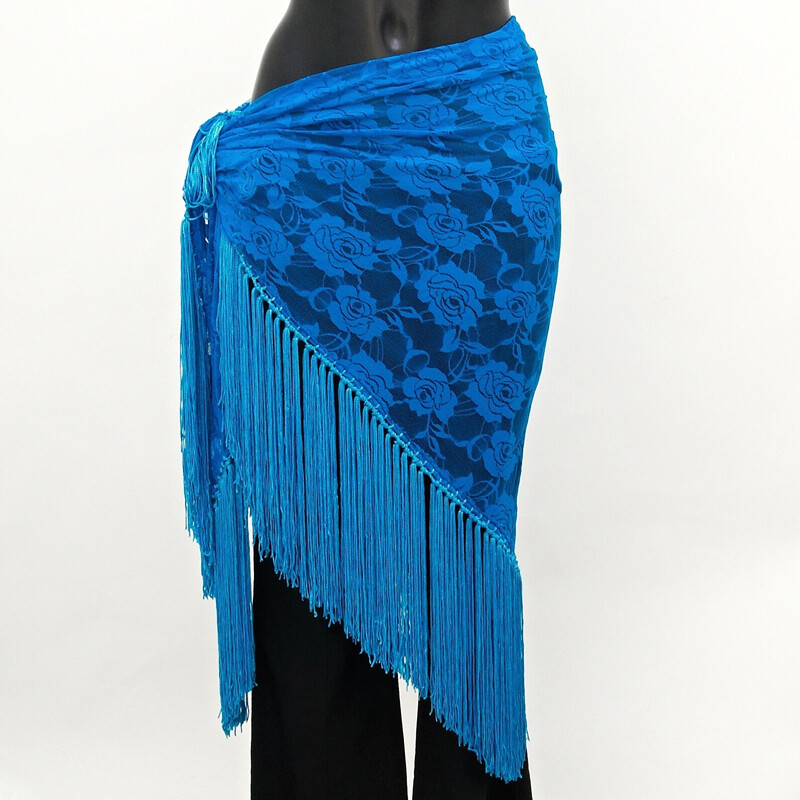 Belly Dance Shawl Nailah Turqouise