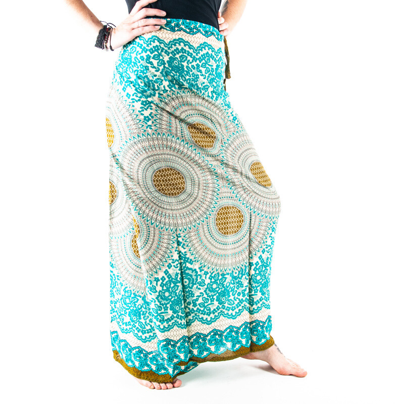 Skirt Honeycomb Mandala Light Turquoise