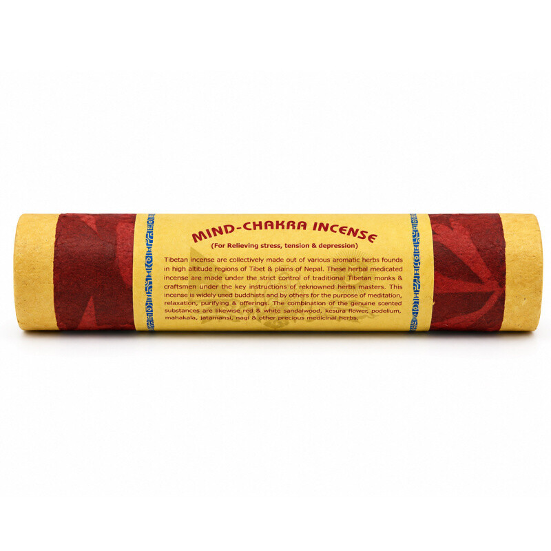 Tibetan Incense Sticks Leaves Mind-Chakra
