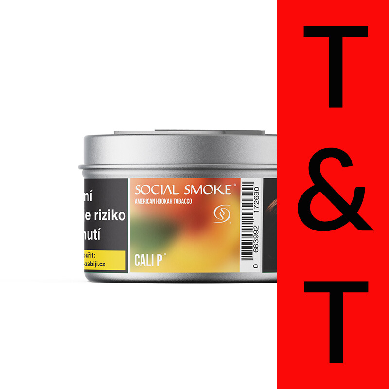 Hookah Tobacco Social Smoke Cali P 200 g