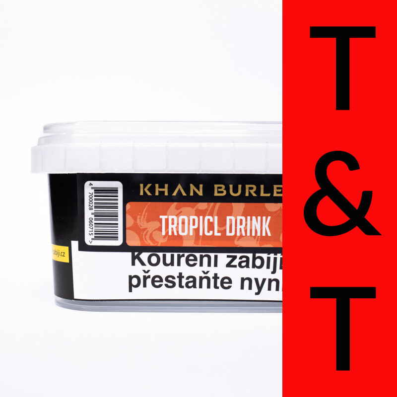 Hookah Tobacco Khan Burley Tropicl Drink 250 g