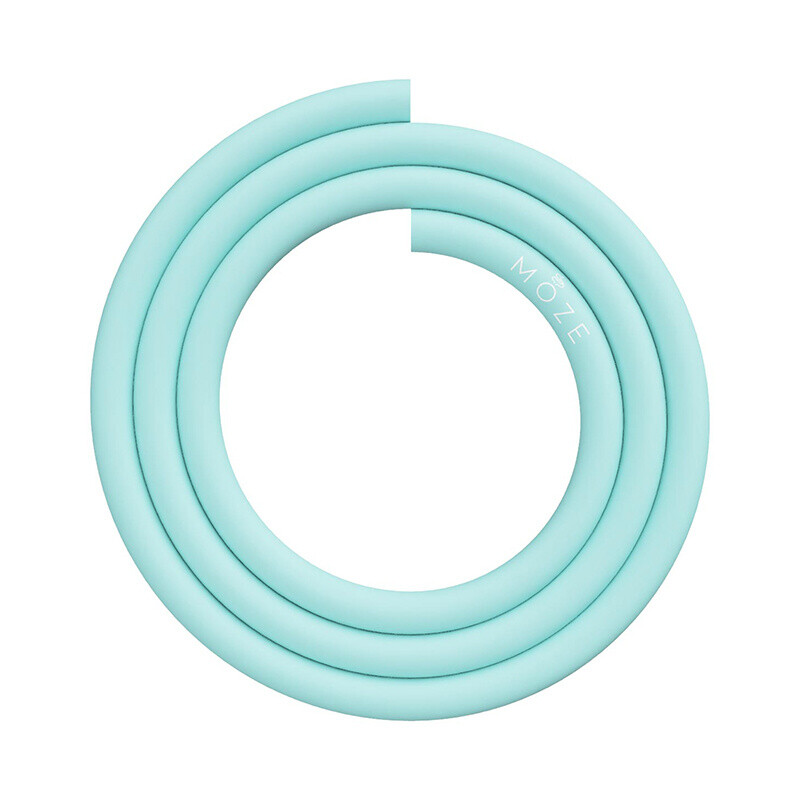 Silicone Hookah Hose Moze 17/12 150 cm Turquoise