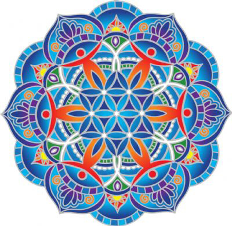 Mandala Sunseal L Circle of Friends