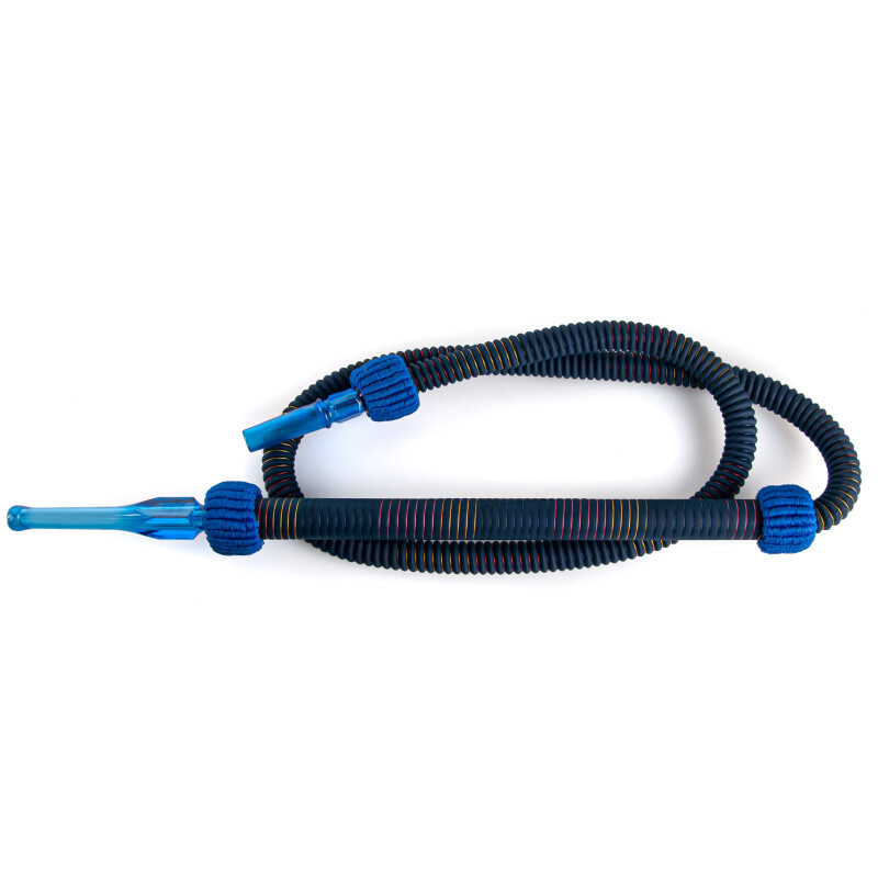 Hookah Hose Top Mark Amun 165 cm Blue