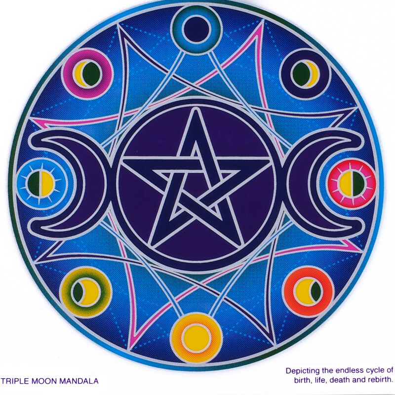 Mandala Sunseal L Triple Moon