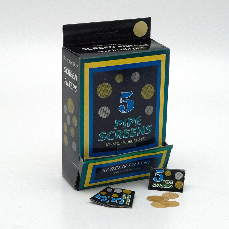 One-hitter Screen Brass 20 mm BOX 100 pcs