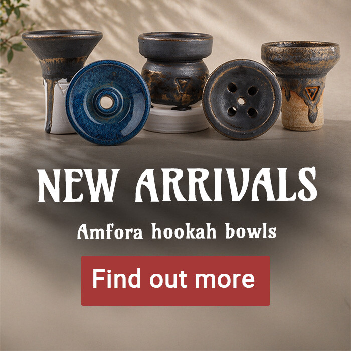 New Arrivals: Amfora hookah bowla