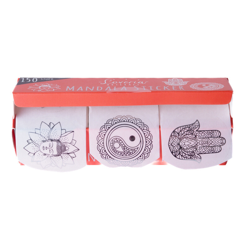 Stickers Mandala Box 3 x 50 pcs