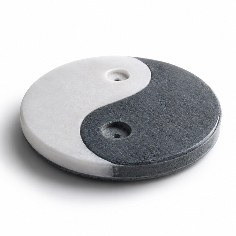 Holder for Incense Sticks and Cones Stone Jin Jang