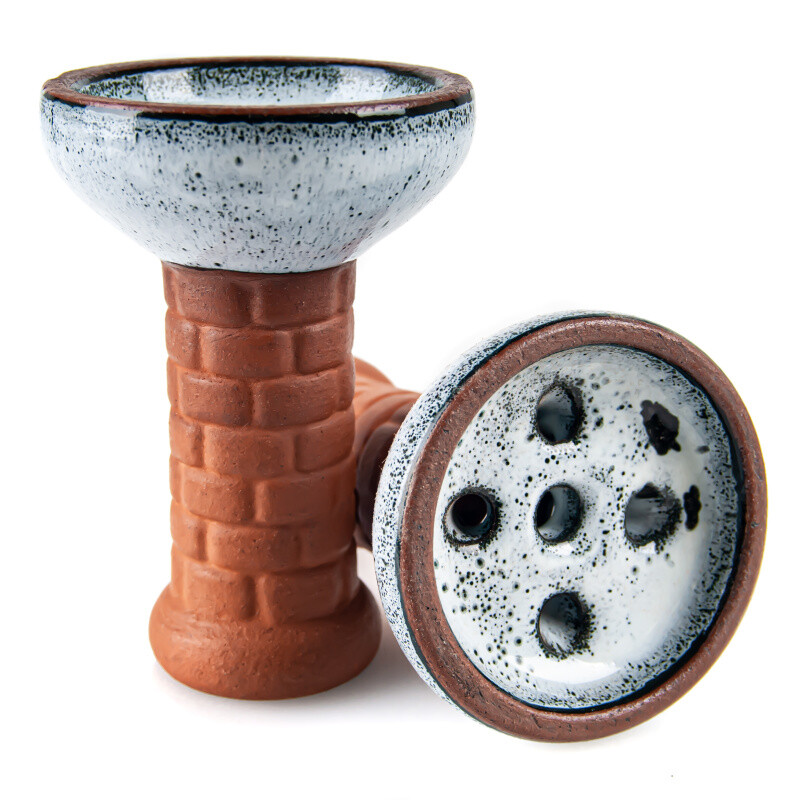 Hookah Bowl Monolith Killer White / Black