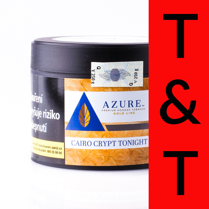 Hookah Tobacco Azure Gold Cairo Crypt Tonight 250 g
