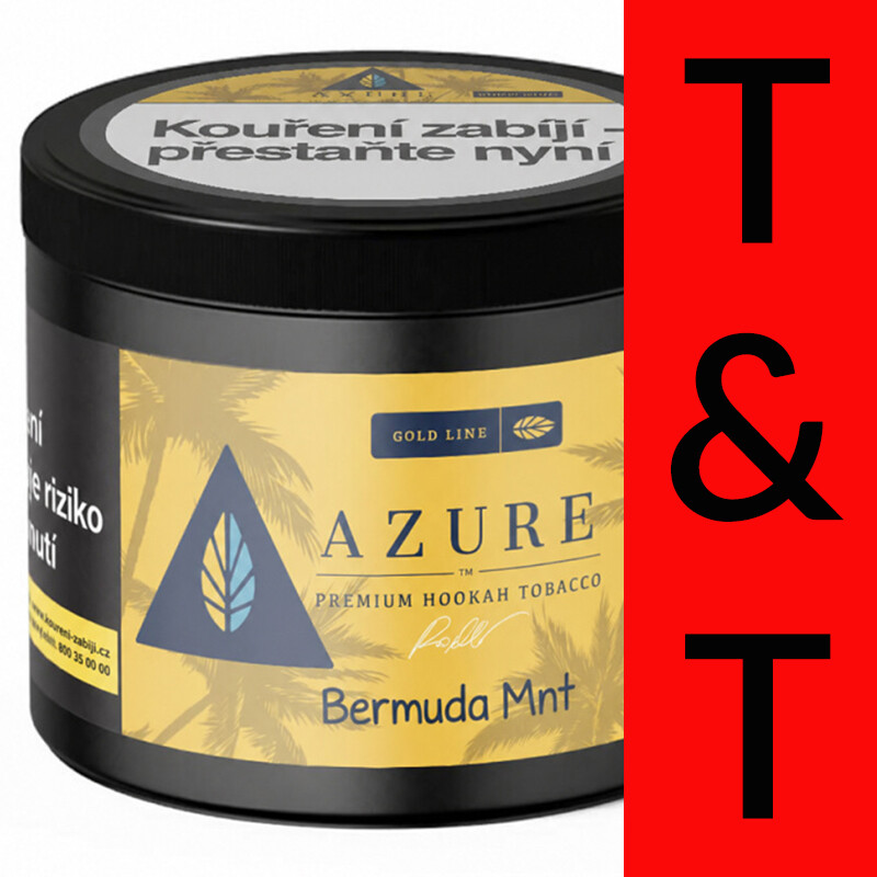 Hookah Tobacco Azure Gold Bermuda Mnt 200 g