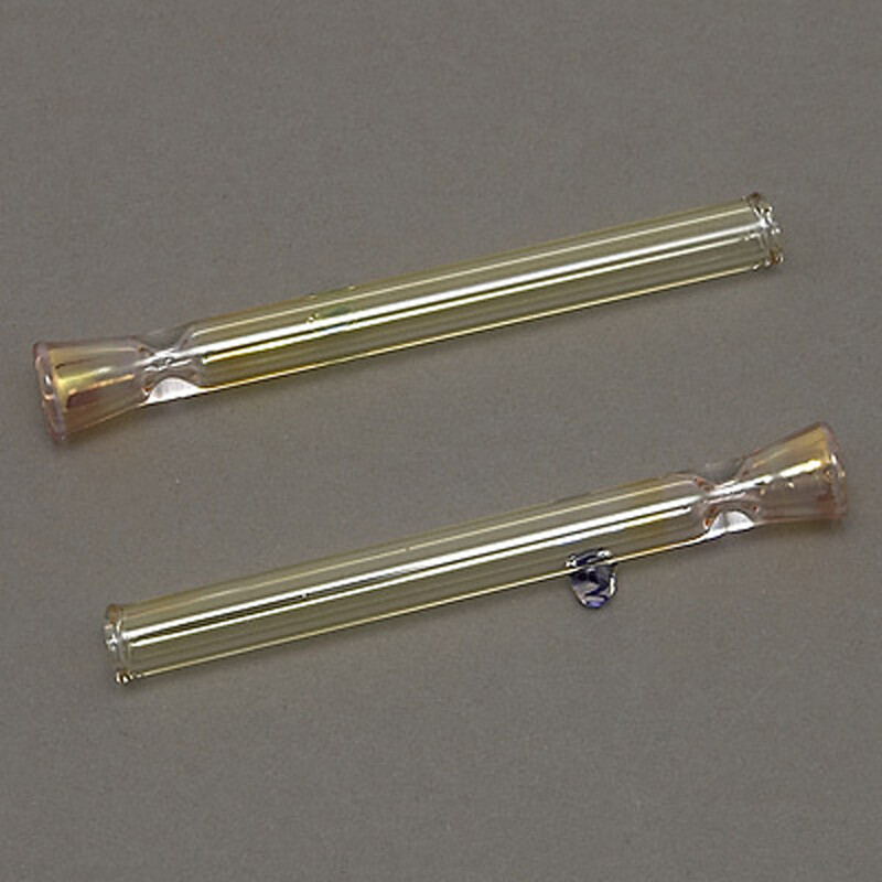 Glass Pipe Pyrex Pipe 9 cm Red II.