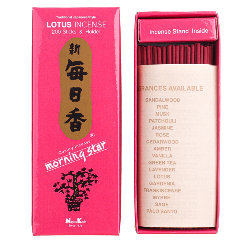 Japanese Incense Sticks Nippon M/S 200 sticks Lotus
