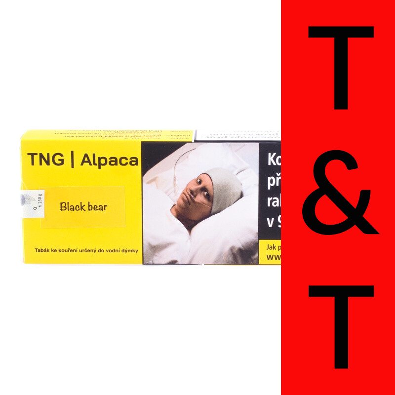 Hookah Tobacco TNG Alpaca Black Bear 250 g