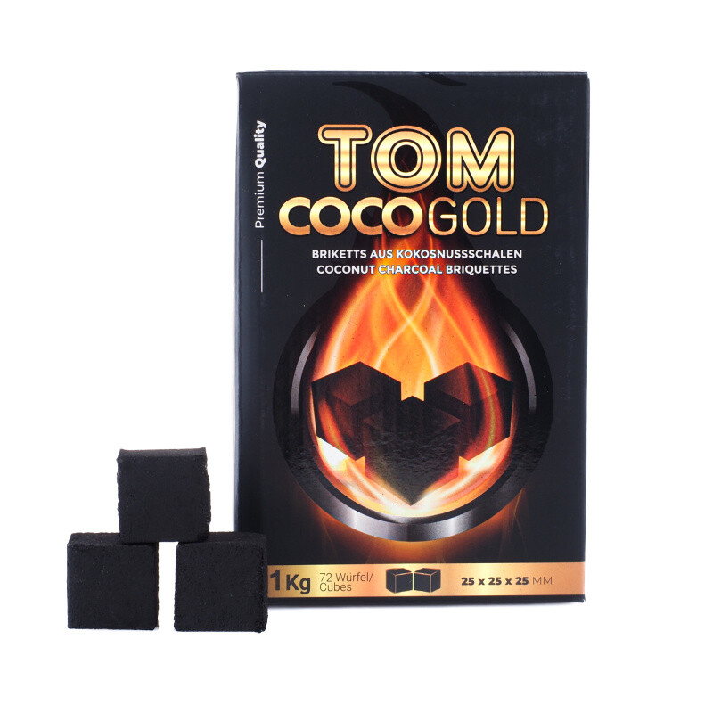 Tom Coco Charcoal 1 kg Gold
