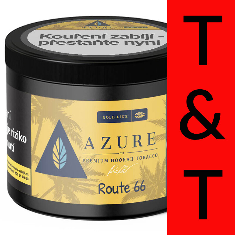 Hookah Tobacco Azure Gold Route 66 200 g